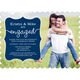 Navy Together Forever Engagement Invitations Image 5 of 5